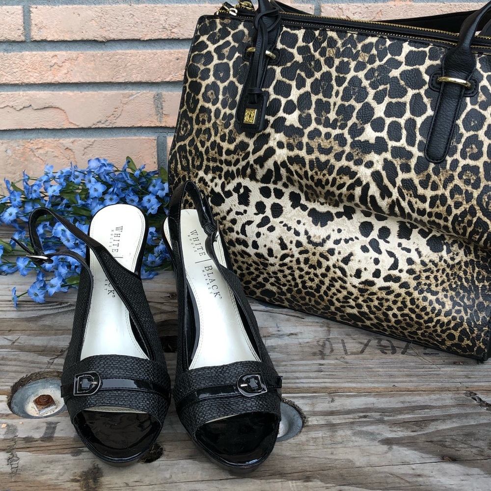 White House Black Market heel sandal 9.5